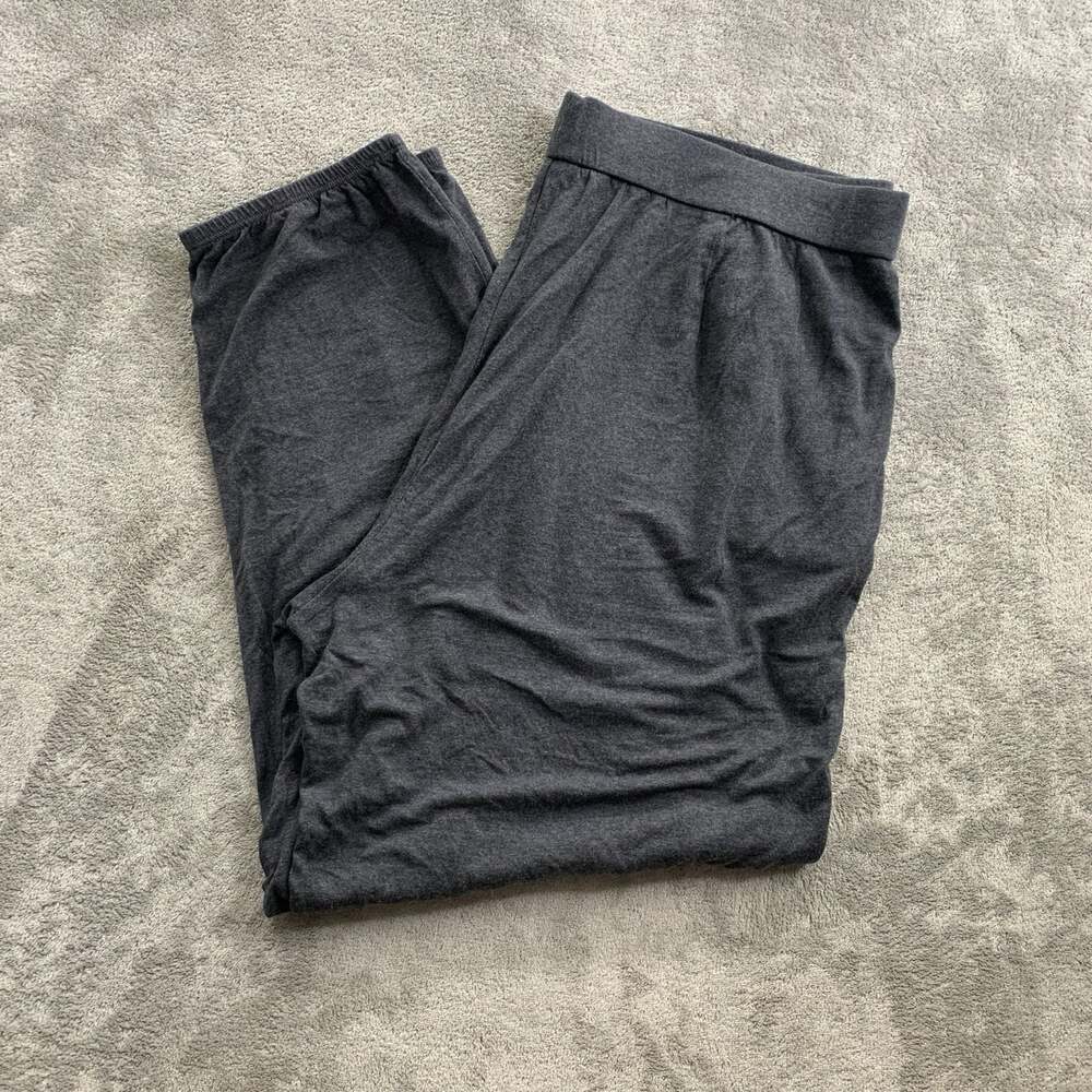 Eileen Fisher Pants Women XL Pull On Gray Capsule Minimalist Lyocell Blend